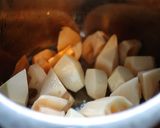 牛肉と根菜の炒め煮作り方3写真