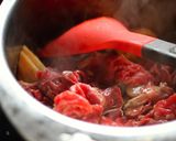 牛肉と根菜の炒め煮作り方5写真