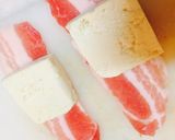 肉巻き豆腐のオイスターきのこソース作り方1写真