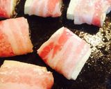 肉巻き豆腐のオイスターきのこソース作り方2写真