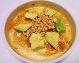 豚キムチ＆アボカド納豆のココットカマン作り方3写真