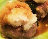 簡単♡おろし豚バーグ♡れんこん入り!作り方10写真