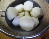 里芋のそぼろ煮ころがし作り方4写真