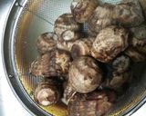 里芋のねり味噌あえ作り方1写真