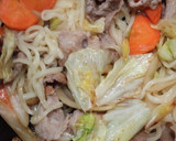 簡単！冷凍うどんでもっちり焼きうどん★作り方7写真