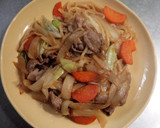 簡単！冷凍うどんでもっちり焼きうどん★作り方8写真