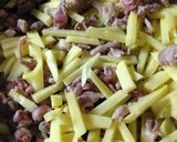 カレー風味じゃがいもと豚肉炒め作り方3写真