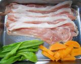 モロッコインゲンと人参の肉巻き作り方1写真