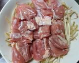 簡単レンチン♪鶏ももニンニクもやし！作り方2写真