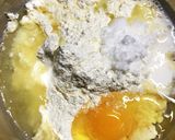 HM☆ほろ苦コーヒーマーブルケーキ作り方3写真