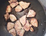 鉄分補給ほうれん草とレバーのバター醤油作り方3写真