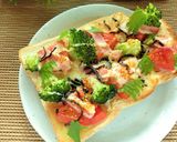 香ばしきな粉✼野菜たっぷり和トースト作り方6写真