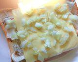 しらす×エリンギの塩昆布和トースト作り方3写真