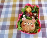 幼稚園 お弁当♡ライスコロッケくまちやん作り方4写真