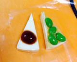 6Pチーズ△ケーキ〜お弁当の残り活用♪作り方2写真