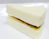 6Pチーズ△ケーキ〜お弁当の残り活用♪作り方3写真