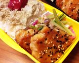 ふわふわ鶏団子の照り焼き。作り方5写真