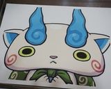 妖怪ウォッチ コマさんのキャラケーキ作り方1写真