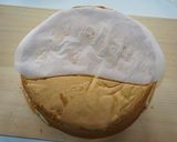 妖怪ウォッチ コマさんのキャラケーキ作り方5写真
