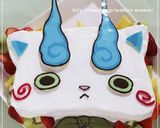 妖怪ウォッチ コマさんのキャラケーキ作り方11写真