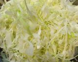 キャベツの鮭フレークからしマヨネーズ和え作り方1写真
