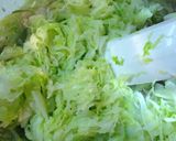 キャベツの鮭フレークからしマヨネーズ和え作り方3写真
