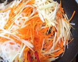 捨てない！大根の皮と葉deきんぴら作り方2写真