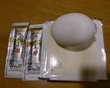 豆腐となめ茸と卵のレンジ蒸し作り方1写真
