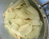 ヤーコンの豚肉炒め▱蒟蒻入り作り方2写真