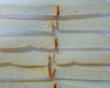 食パン★レンジで簡単スティックラスク♪作り方1写真