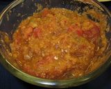 絶品！カレーと味噌でタコライス作り方2写真