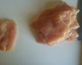 むね肉で玉子ロール♪作り方1写真