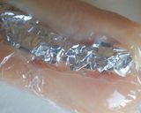 むね肉で玉子ロール♪作り方5写真