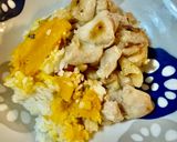 米と酒の蒸気で蒸す極上カボチャご飯！作り方6写真