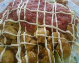 絶品！カレーと味噌でタコライス作り方8写真