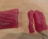マグロのチヂミ(韓国風)作り方1写真