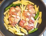 鶏もも肉のマリネ焼き，バジルソース作り方4写真