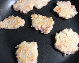 レンコンとエビの落とし焼き作り方3写真