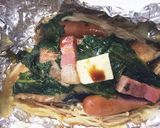 あまり物で！鮭のホイル焼き♡♡作り方6写真