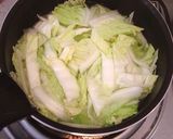 あげと白菜のお味噌汁♡簡単作り方3写真