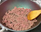 ひき肉と蓮根の味噌そぼろ作り方2写真