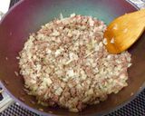 ひき肉と蓮根の味噌そぼろ作り方3写真