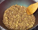 ひき肉と蓮根の味噌そぼろ作り方4写真