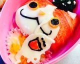 妖怪ウォッチ キャラ弁 ジバニャン作り方6写真