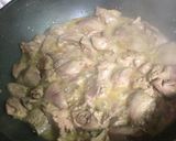 鶏レバガリバタ焼き♡作り方3写真