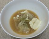水煮野菜の味噌汁作り方5写真