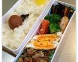 お弁当⇒ハムエッグ♡包む✨作り方8写真