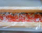紅鮭飯ずしで押しずし作り方6写真