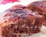 炊飯器で超簡単☆チョコバナナリンゴケーキ作り方4写真