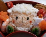 お正月 キャラ弁 未年＊ふわふわ羊さん作り方8写真
